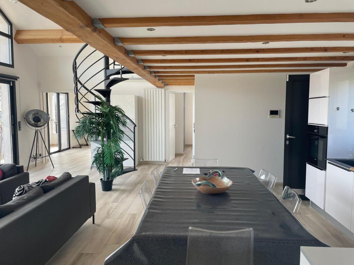 Sublime Haut De Villa Apercu Mer /Hippodrome / Cagnes-sur-Mer Eksteriør bilde