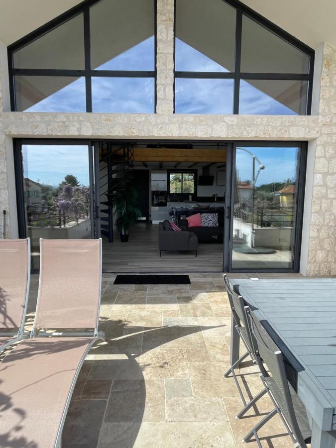 Sublime Haut De Villa Apercu Mer /Hippodrome / Cagnes-sur-Mer Eksteriør bilde