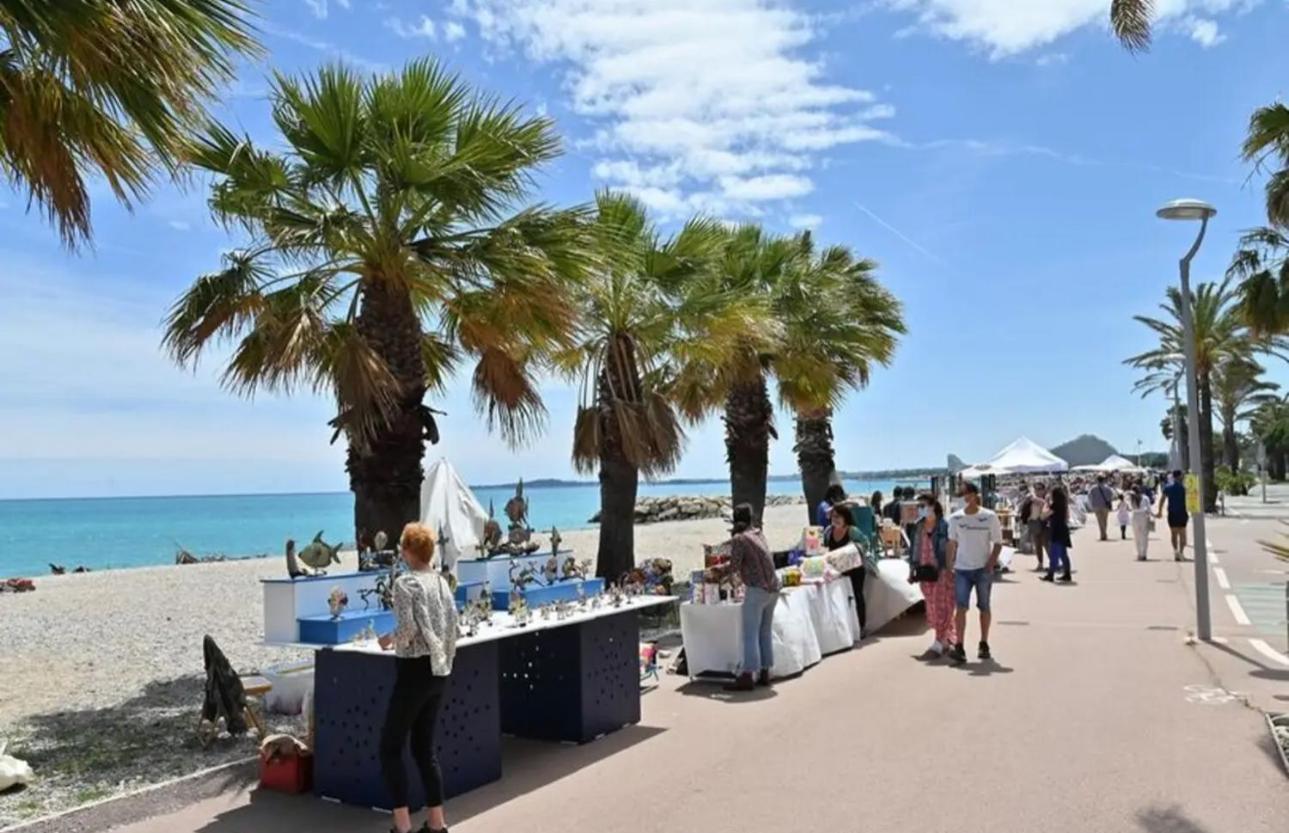 Sublime Haut De Villa Apercu Mer /Hippodrome / Cagnes-sur-Mer Eksteriør bilde