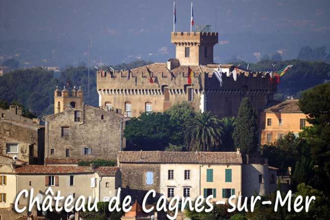 Sublime Haut De Villa Apercu Mer /Hippodrome / Cagnes-sur-Mer Eksteriør bilde